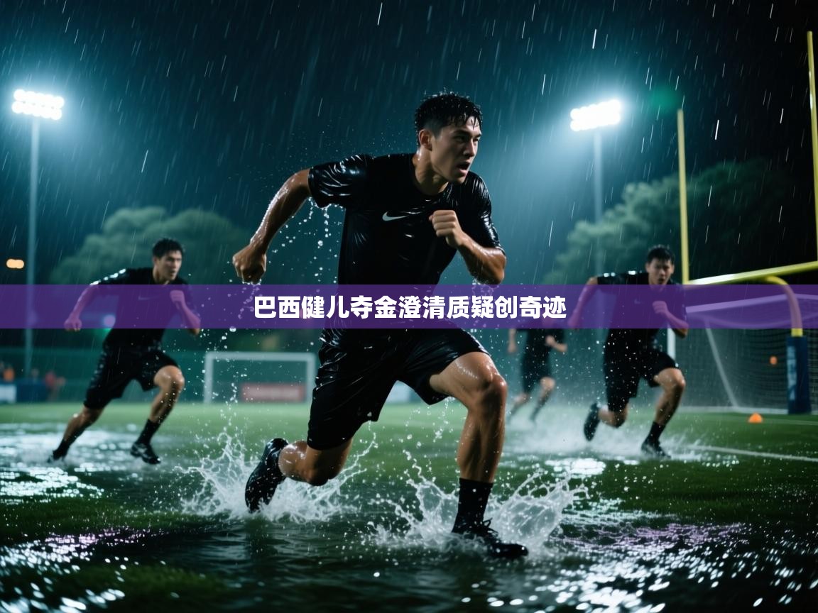 巴西健儿夺金澄清质疑创奇迹